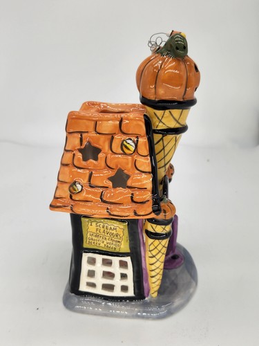 Halloween Blue Sky Classic I Scream Eisdiele Vintage Keramik 7 x 9" - Bild 3 von 8