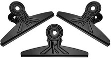 3 Pack Extra Large Bulldog Clips 7.9 Inches Jumbo Bull Binder Paper Clip Clam...