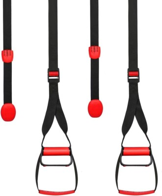 #ad #ad FCL Home Fitness Trainer Suspension Straps Using Bodyweight Outdoor Indoor use $19.99