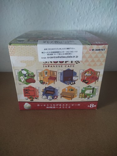 Peanuts Snoopy - Japanese Cafe 1x Figur OVP Re-Ment Zufällig Japan Blindbox - Bild 8 von 12