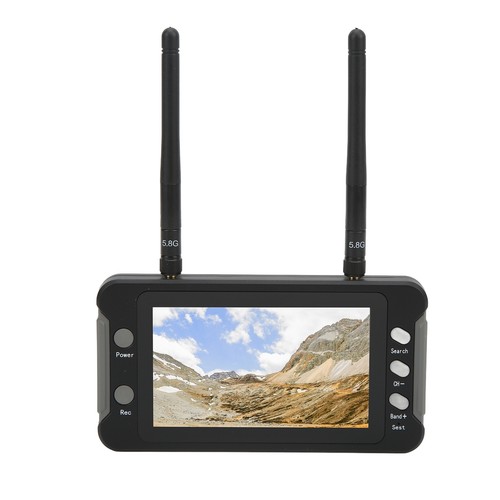 For FPV Receiver Monitor 4.3 Inch 5.8GHz 40CH DVR Function RC Drone Display EJ - Picture 24 of 24