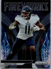 2021 Panini Prizm #F-8 A.J. Brown Fireworks