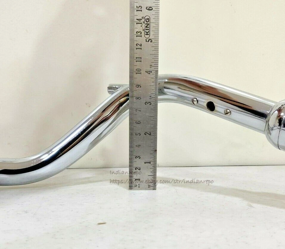 MANILLAR, Cromado PARA MOTO CHIEF INDIAN 1946-48 Foto 3 de 4