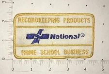 National Recordkeeping Products Patch - Home School Business - Vintage  