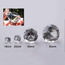 Dekosteine klar Diamanten 16-120mm Tischdeko Hochzeit Dekoration Kristalle Deko