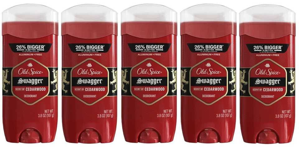 Old Spice Aluminum Free Deodorant for Men Swagger Scent 107g (3.8 oz) 1/3/5 Pack - image 4 of 4
