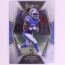 2021 Select Football NFL Premier Level Jermar Jefferson RC #200 Lions