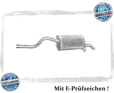 Endschalldämpfer für Renault Clio II 2 1.4 16V Auspuff Endtopf