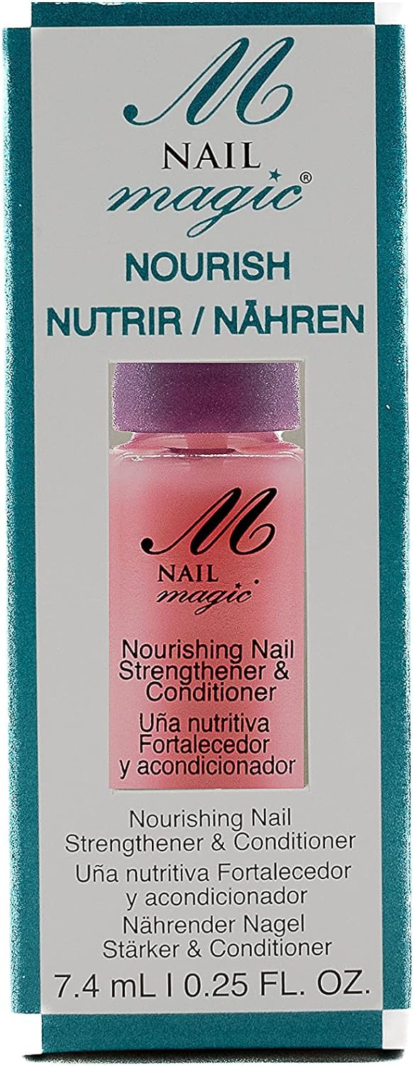 NAIL MAGIC Nourish Nail Strengthener & Conditioner, Clear Nail Polish