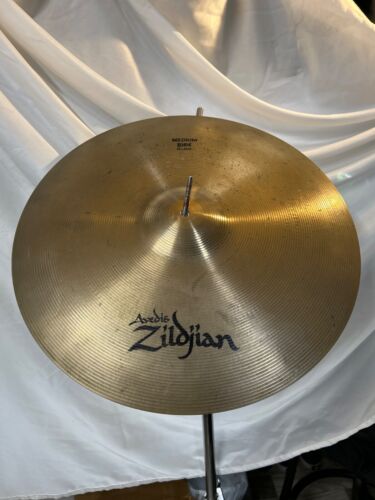 Vintage 1970’s Zildjian Avedis 20” Ride Cymbal 70's Collectible Music Drummer