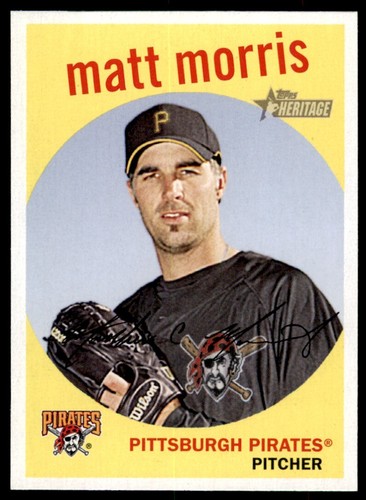 2008 Topps Heritage Matt Morris Pittsburgh Pirates #266 - 第 1/2 張圖片