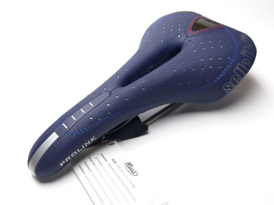 Saddle Selle Italia Prolink Light Gel Leather Blue New In