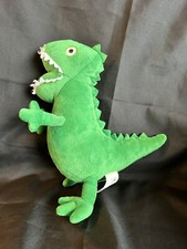   Vintage 2003 Peppa Pig Mr Dinosaur Plush Stuffed Animal Toy Green 11   