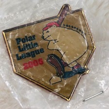 2006 Anchorage Alaska Polar Little League Baseball Souvenir Enamel Lapel Pin
