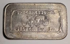 1 oz .999 Silver Vintage Bar ~ International Silver Ltd Inc