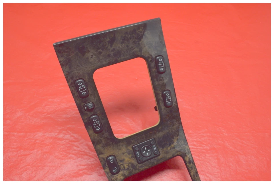 Mercedes W163 ML320 ML350 ML500 2002-2005 bisel de ajuste de cambio OEM raro grano de madera Foto 3 de 4