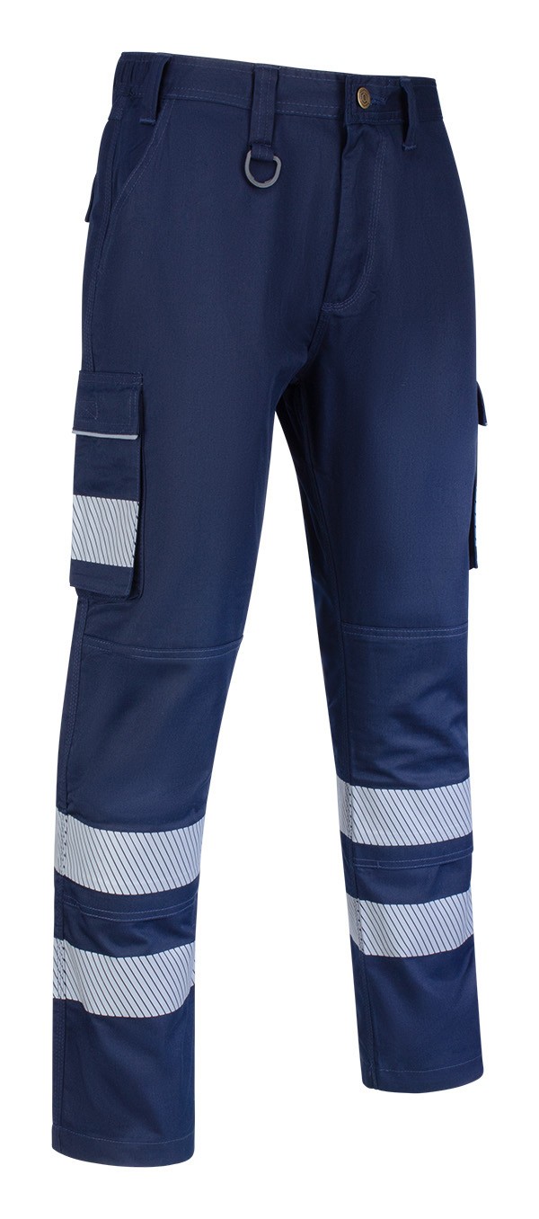 Beeswift Guardian Safety Combat Trousers Navy Blue Size 30T