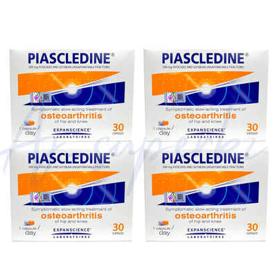 4x Piascledine 300mg 30 Capsules Anti-rheumatic Osteoarthritis Joint-Pains