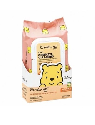 The Crème Shop Cleanser Wipes Vitamin C Hydrating Exfoliating 8.35 fl oz