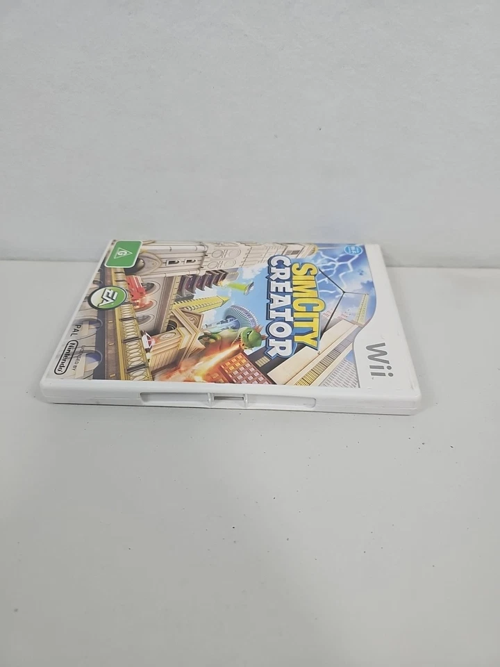 SimCity Creator Nintendo Wii Game Gc With Manual  - Image 3 of 4