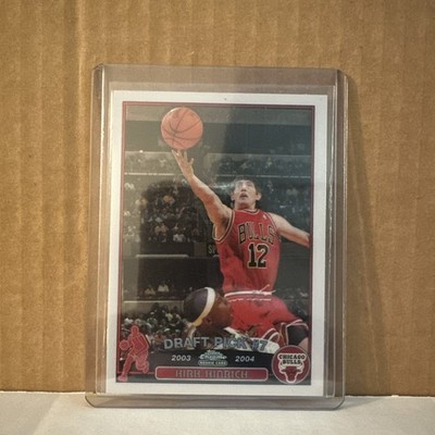 2003-04 Topps Chrome Refractor Kirk Hinrich #117 Rookie RC Chicago Bulls