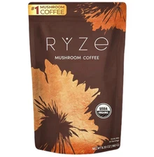 RYZE Mushroom Coffee Instant Organic Coffee 30 Servings Free Shipping