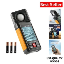 All-in-One Light Meter for Plants & Home Use, 0.1-200,000 Lux, Includes Battery