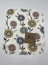 NEW unpaper towels cloth 12 reuseable wipes Retro Flowers Floral