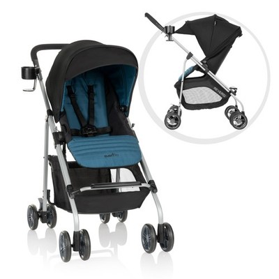 Evenflo Reversi Lightweight Reversible Stroller Artimus Blue