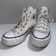 Converse Chuck Taylor All Star Lift Platform High Top White Women's Size 7