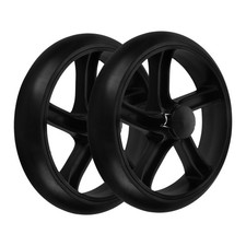  2 Pcs Roue De Caddie Courses Chariot Magasin À Roulettes Pivotantes