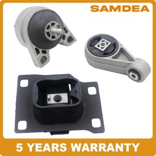 3pcs Engine Motor Trans Mount Set Fit For 2000-2004 Ford Focus 2.0l Sohc