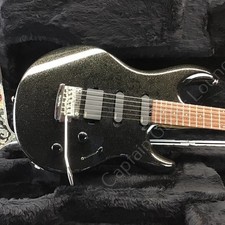 2000 Ernie Ball Music Man - Luke II HSS Trem - Black Sparkle ID 6198