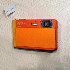 Sony Cyber Shot DSC-TX30 Orange Digital Camera 18.2MP 5x Zoom Full HD Japanese