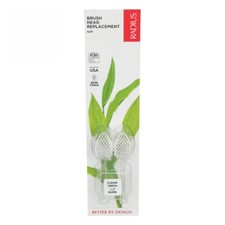 Toothbrush Replacement Heads Soft 2 Packs by Radius