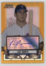 2008 Bowman Sterling Prospects Gold Refractor /50 Ike Davis #BSP-IDA Auto 0r4