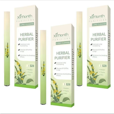 3/2PACK Herbaair Mullein Lung Purifier Herbal Inhaler For Lung Health &Fresh Air