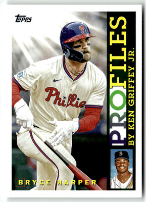 2026 Topps MLB Series One No. TP-19 Bryce Harper Profiles