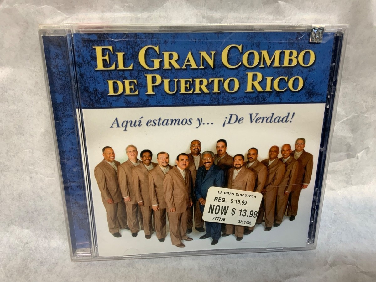 EL GRAN COMBO DE PUERTO RICO - AQUI ESTAMOS Y DE VERDAD (2004 