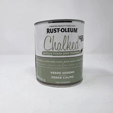 Rust-Oleum Chalked Ultra Matte Verde Sereno ( Serene Green) Chalk Paint Quart