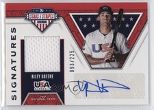 2019 Panini USA Baseball Stars & Stripes Signatures /225 Riley Greene Auto 1mt7