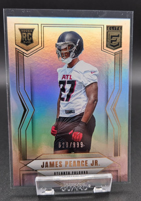 2025 Panini Donruss Elite #129 James Pearce Jr. RC /999 Falcons
