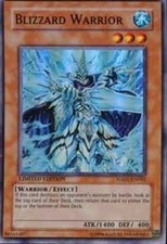 Yugioh - Blizzard Warrior (Super Rare) (Limited) - HA01-EN002 (P)