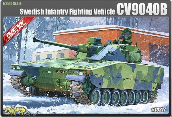 Academy 13217 Schwedischer CV9040B - Swedish Infantry Fighting Vehicle - 1:35-image