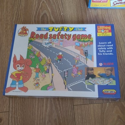 Komplettes Brettspiel - The Tufty Club Verkehrssicherheitsspiel - Spear s Games - 1994 NEU