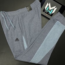 adidas M lange Sweatpants Men  s Size Medium Blue IJ8967