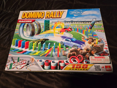 Domino Rally Racing Set Goliath Games Original 150 Piece 80852 2011-1 Car INCLUD