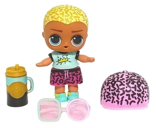 LOL Surprise! Scribbles Boi Eye Spy Under Wraps Big Bro 3" Boy Doll +Accessories