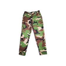 Polo Ralph Lauren Pants Boys Sz L 14-16 Green Camo Fleece Sweatpants Joggers C19