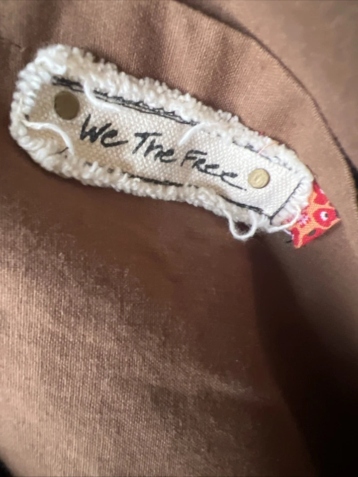 Bolso GRANDE de pana y gamuza verde oliva WE THE FREE by Free People para mujer 15x26 Foto 3 de 4